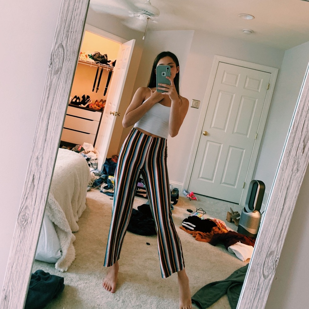 Urban Outfitters stripped pants